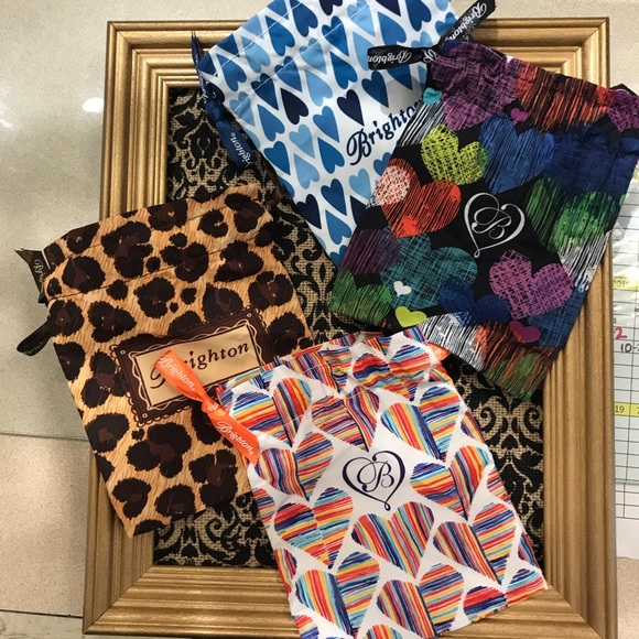 Eight Brighton Jewelry Bags - Picture 1 of 4